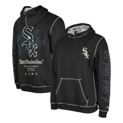 Chicago White Sox Team Split Pullover Hoodie Black