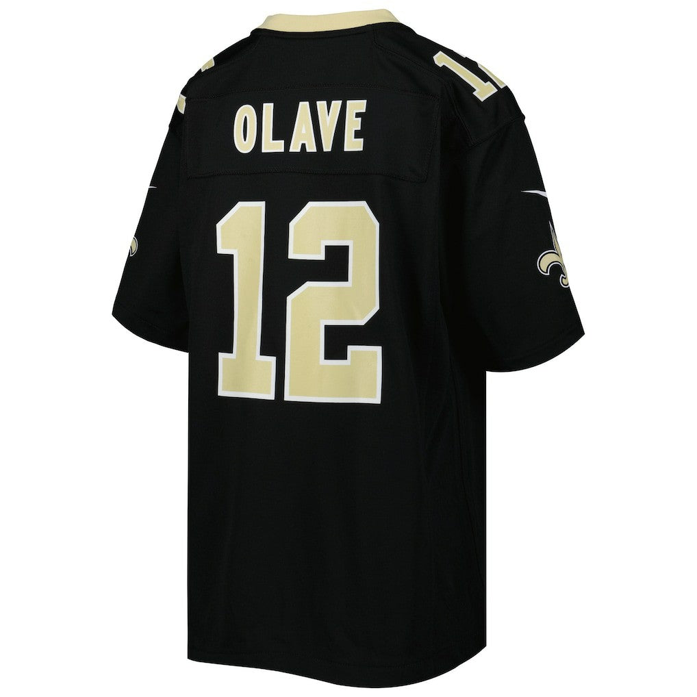 Chris Olave New Orleans Saints Youth Game Jersey - Black cheap
