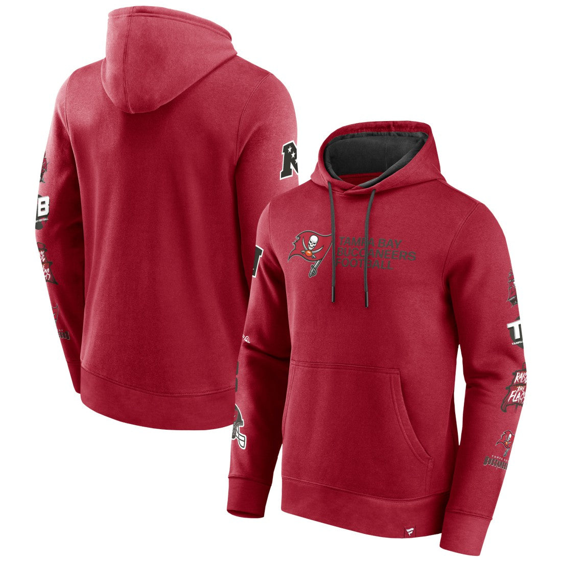 Tampa Bay Buccaneers Extra Innings Pullover Hoodie - Red on sale