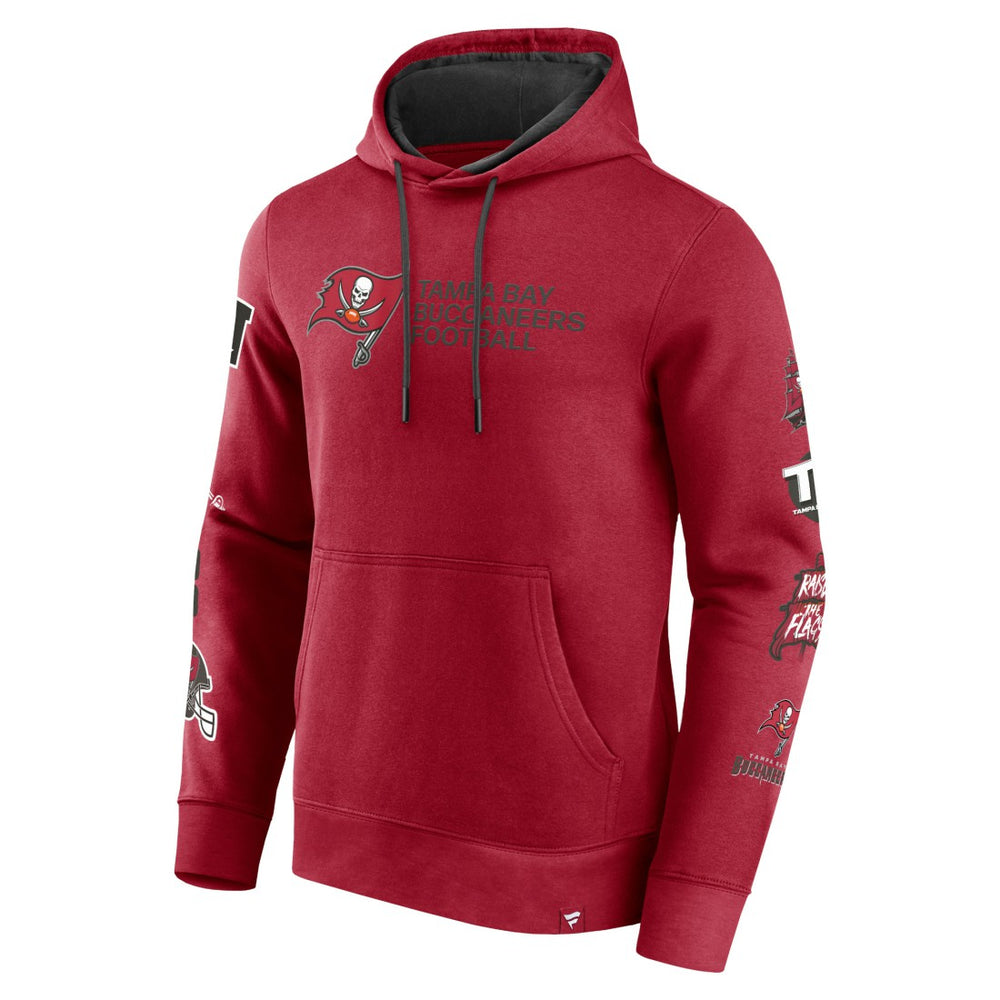 Tampa Bay Buccaneers Extra Innings Pullover Hoodie - Red on sale