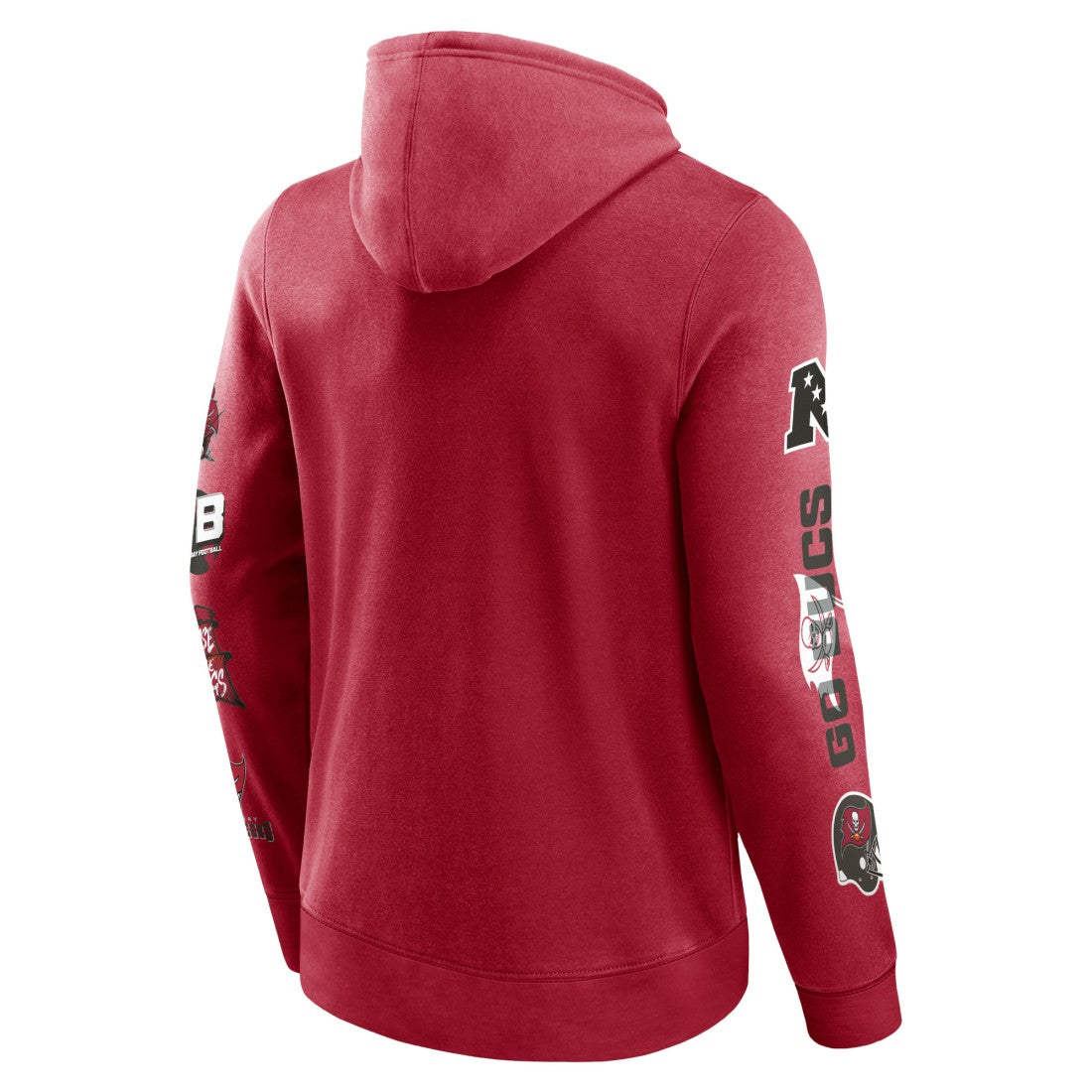 Tampa Bay Buccaneers Extra Innings Pullover Hoodie - Red on sale