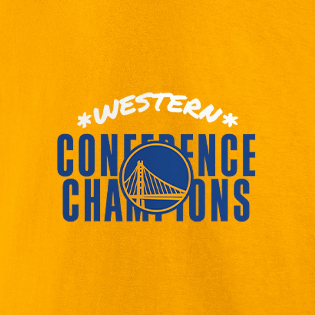 Golden State Warriors Women's 2022 Western Conference Champions Balanced Attack Roster V-Neck T-Shirt sale - Gold shop