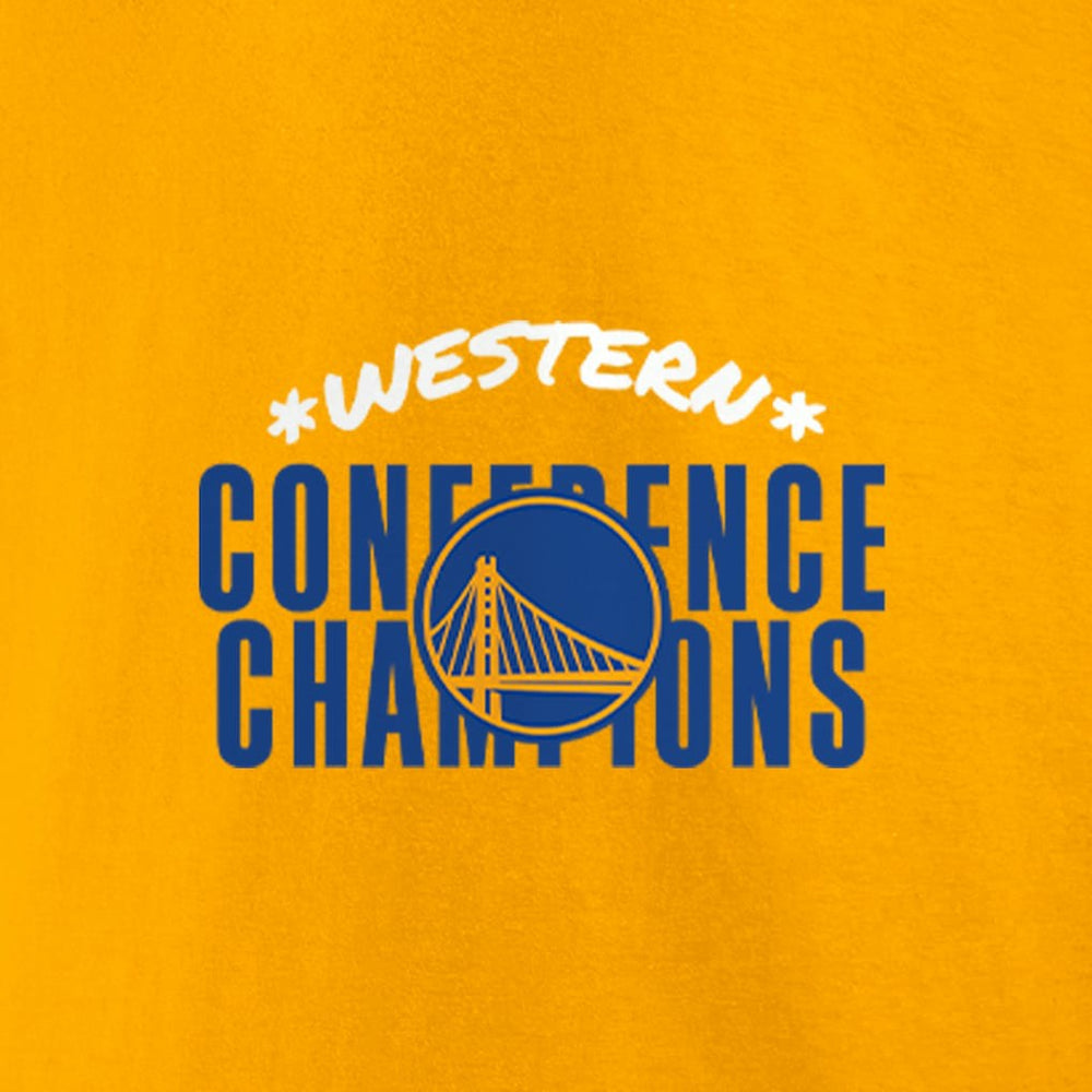 Golden State Warriors Women's 2022 Western Conference Champions Balanced Attack Roster V-Neck T-Shirt sale - Gold shop