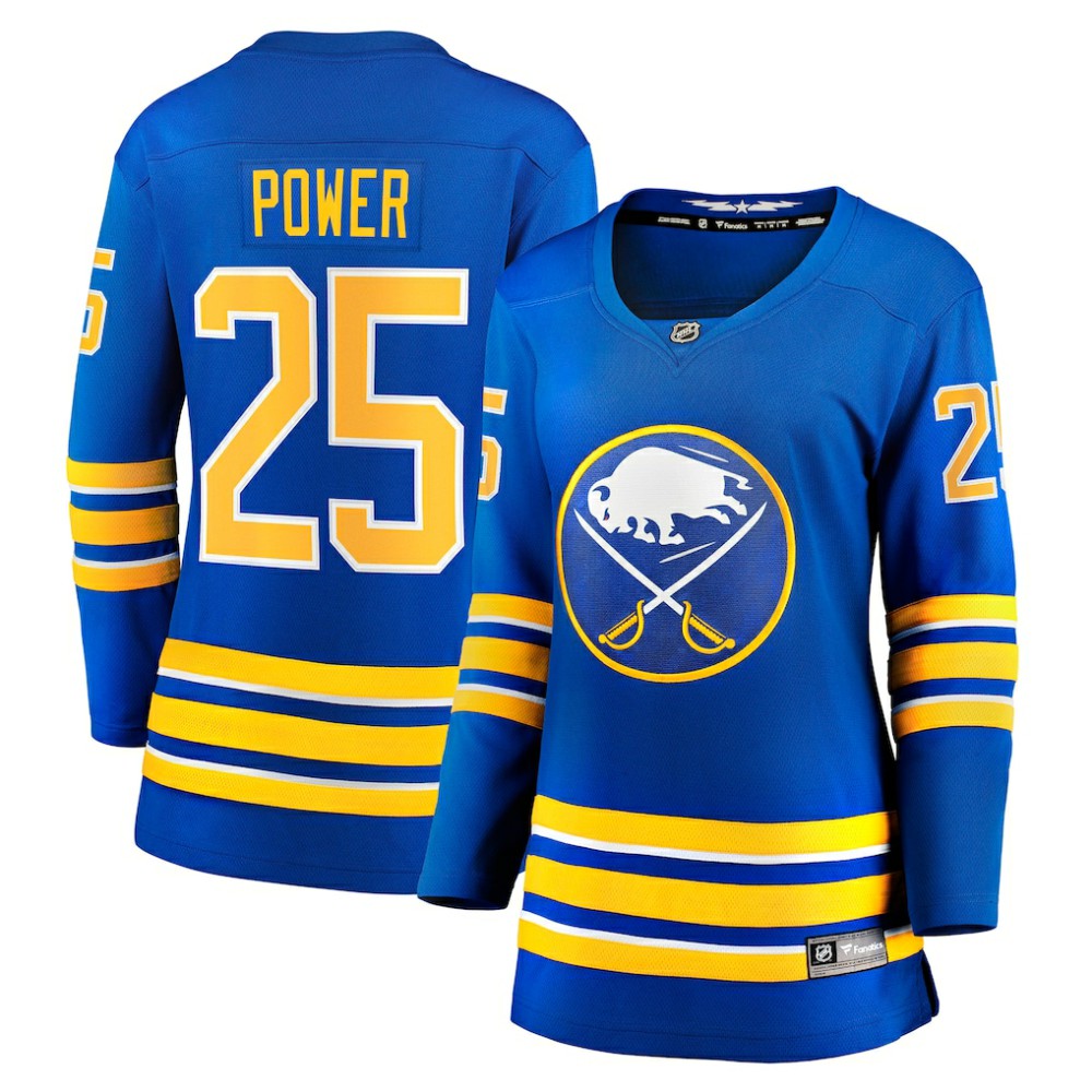 Owen Power Buffalo Sabres Fanatics Women's Home Breakaway Player Jersey - Royal Jerseys