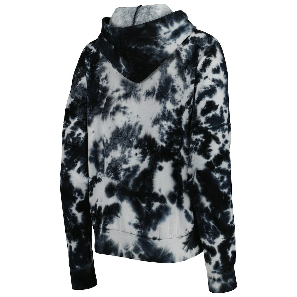 Atlanta Falcons New Era Women's Cloud Dye Fleece Pullover Hoodie - Black outlet
