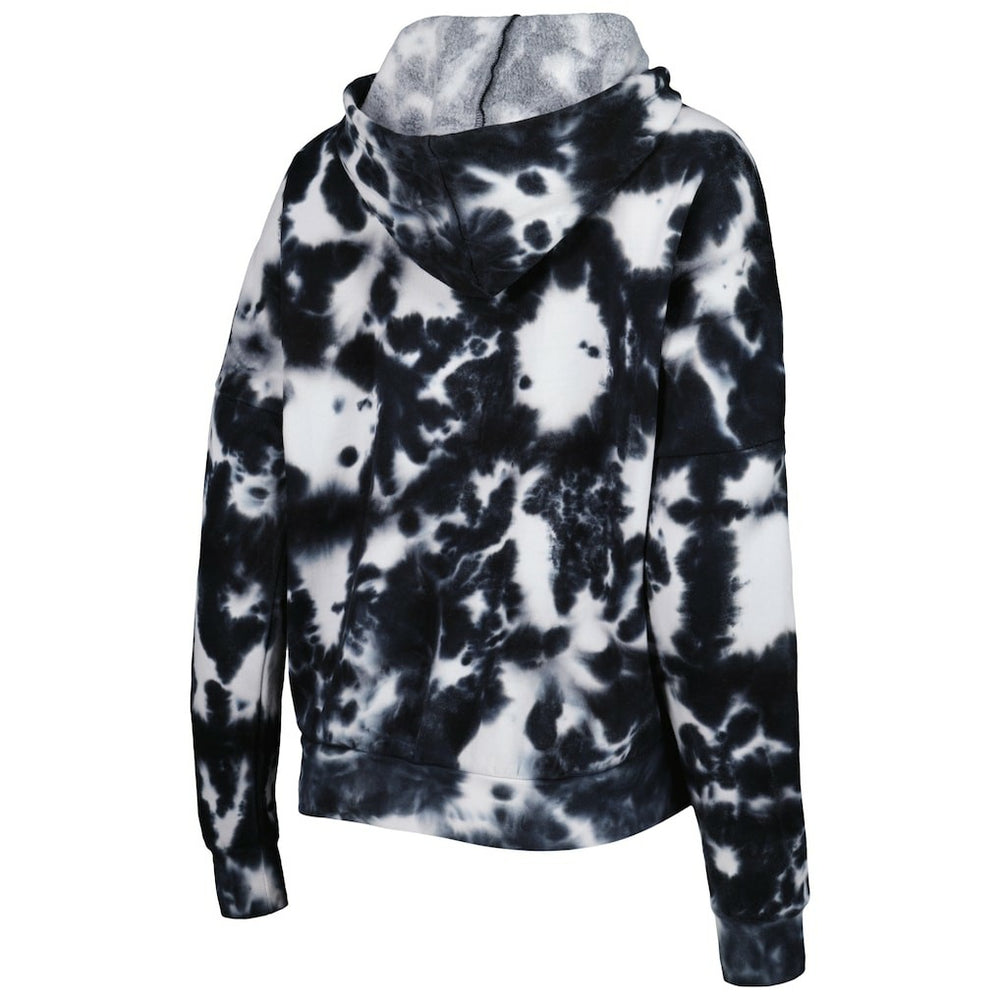 Kansas City Chiefs New Era Women's Cloud Dye Fleece Pullover Hoodie - Black online