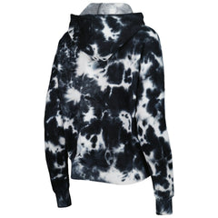 Las Vegas Raiders New Era Women's Cloud Dye Fleece Pullover Hoodie - Black on sale