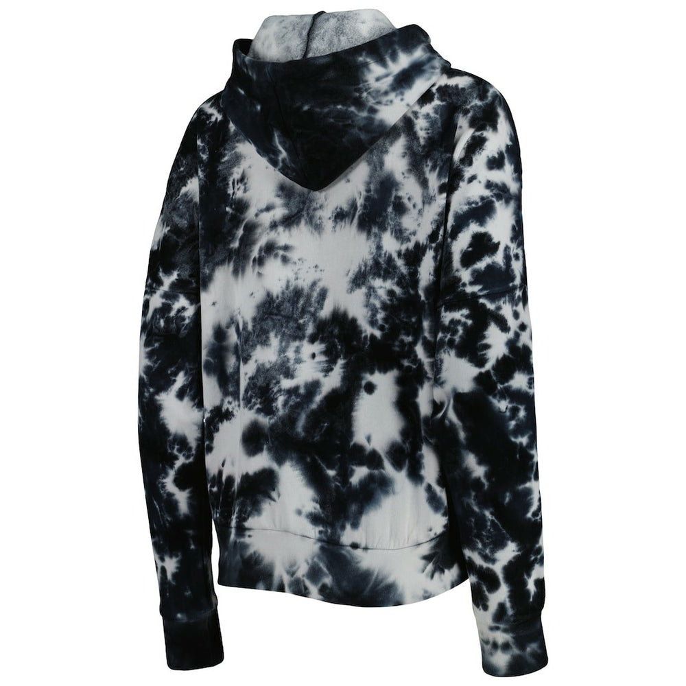 New Orleans Saints New Era Women's Cloud Dye Fleece Pullover Hoodie - Black discount