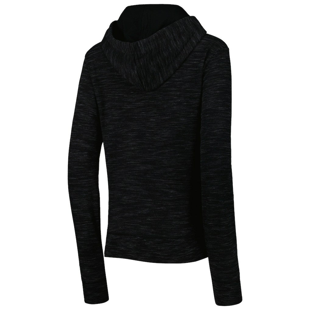 New Orleans Saints New Era Women's Reverse Space-Dye Full-Zip Hoodie - Black discount