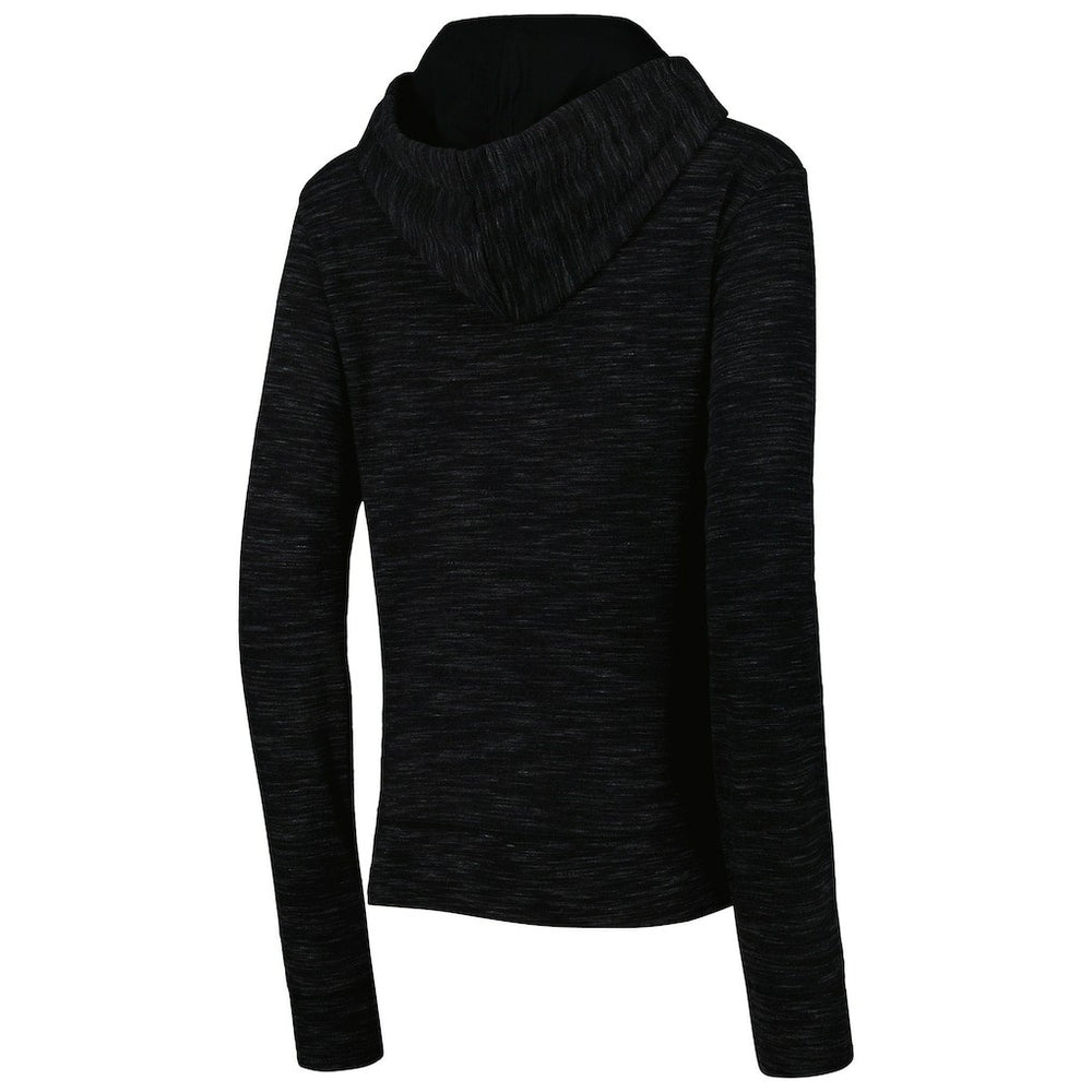 New Orleans Saints New Era Women's Reverse Space-Dye Full-Zip Hoodie - Black discount