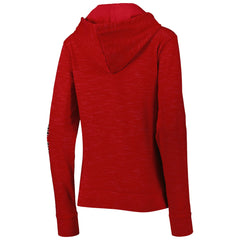Tampa Bay Buccaneers New Era Women's Reverse Space-Dye Full-Zip Hoodie - Red online