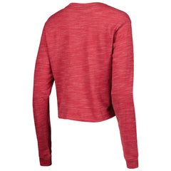 Arizona Cardinals New Era Women's Crop Long Sleeve T-Shirt - Cardinal online