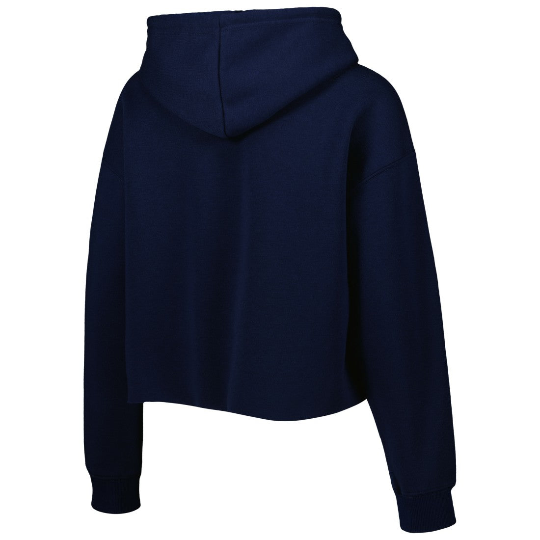 Tennessee Titans Cuce Women's Crystal Logo Cropped Pullover Hoodie - Navy sale