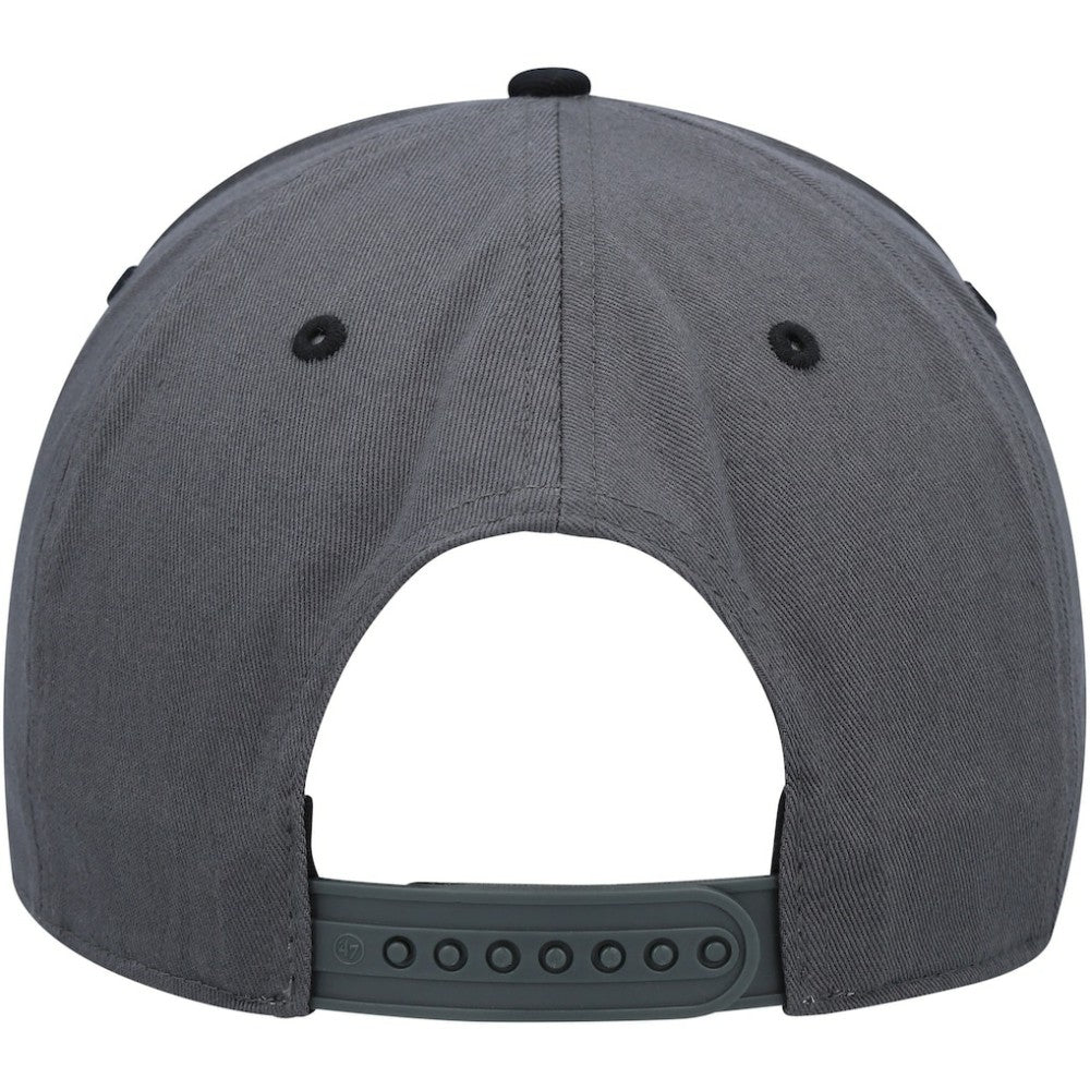 Vegas Golden Knights '47 Super Hitch Adjustable Snapback Hat - Charcoal/Black Hats