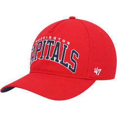 Washington Capitals '47 Block Arch Hitch Snapback Hat - Red Hats