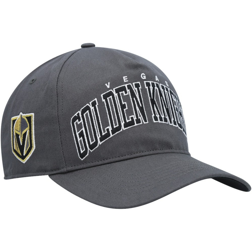 Vegas Golden Knights '47 Block Arch Hitch Snapback Hat - Charcoal Hats