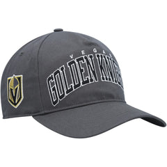 Vegas Golden Knights '47 Block Arch Hitch Snapback Hat - Charcoal Hats