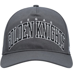 Vegas Golden Knights '47 Block Arch Hitch Snapback Hat - Charcoal Hats