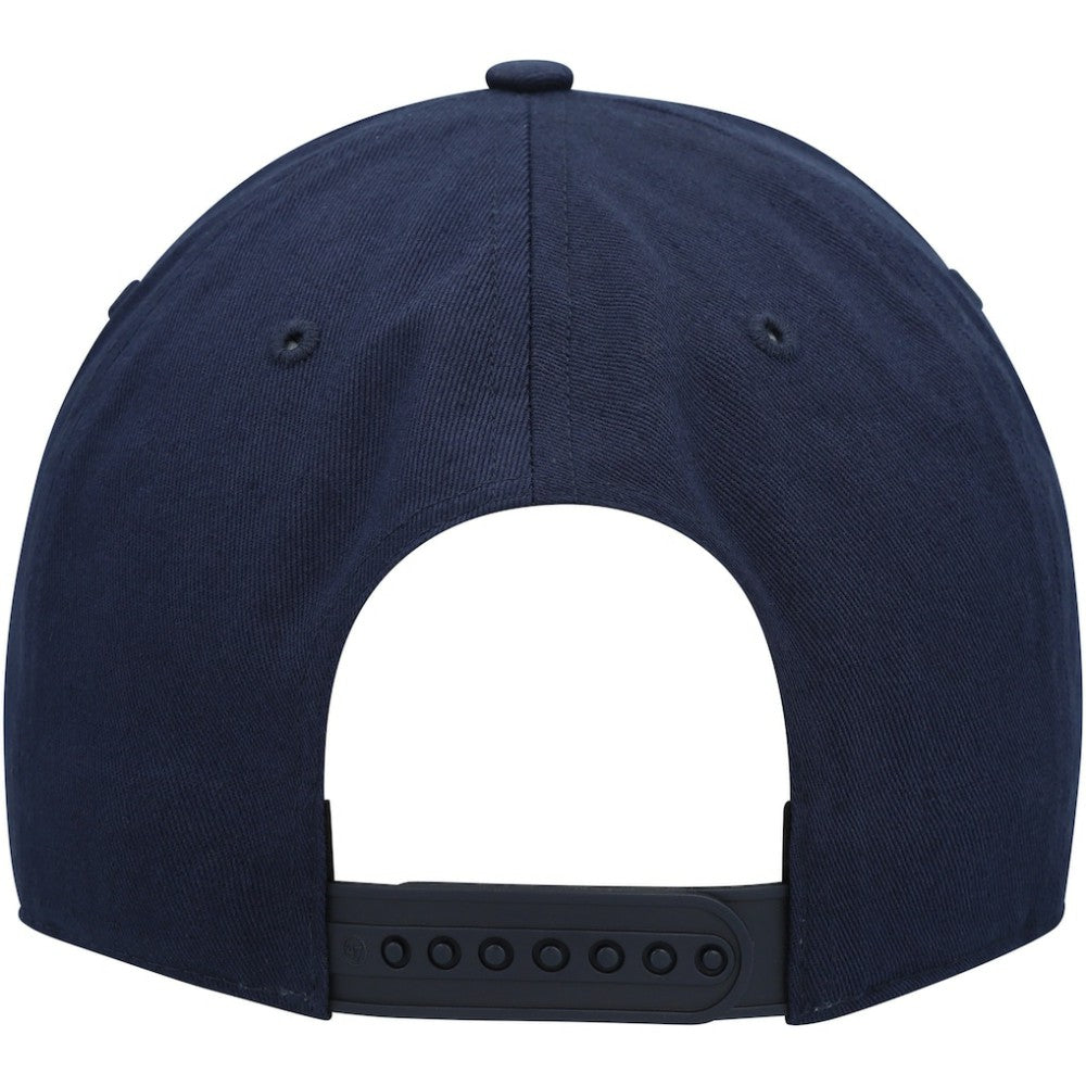Seattle Kraken '47 Block Arch Hitch Snapback Hat - Deep Sea Blue Hats