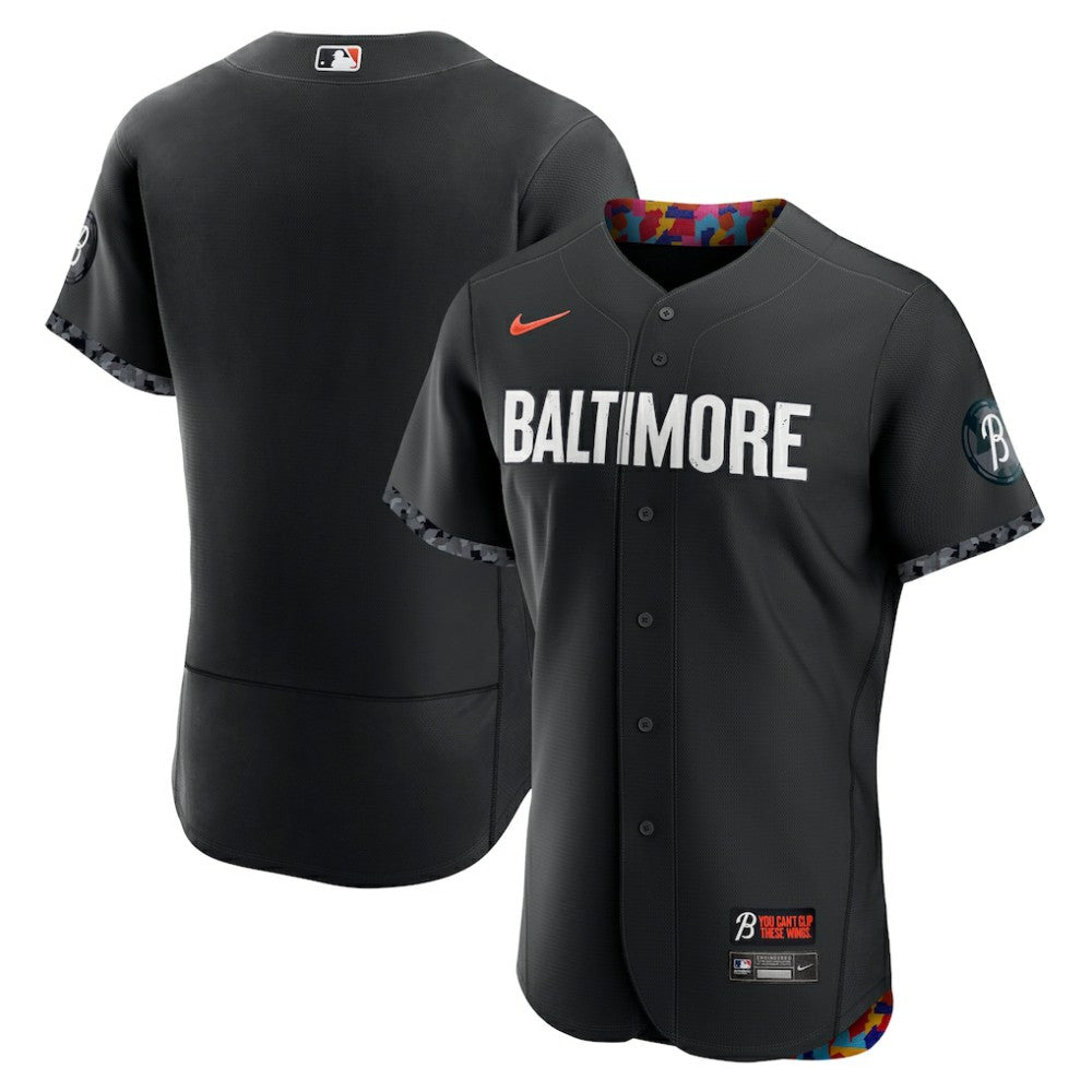 Baltimore Orioles City Connect Authentic Jersey Black