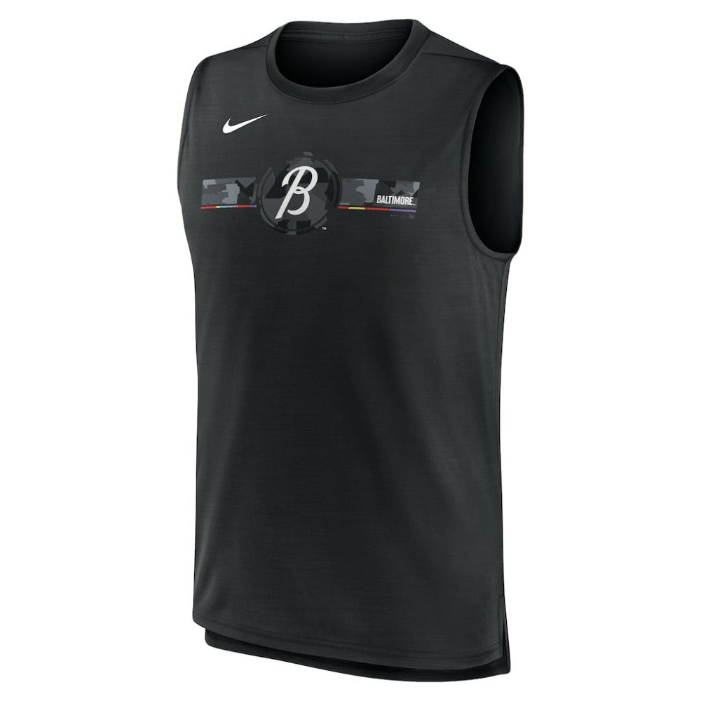 Baltimore Orioles City Connect Muscle Tank Black