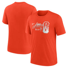 San Francisco Giants City Connect Tri-Blend T-Shirt Orange
