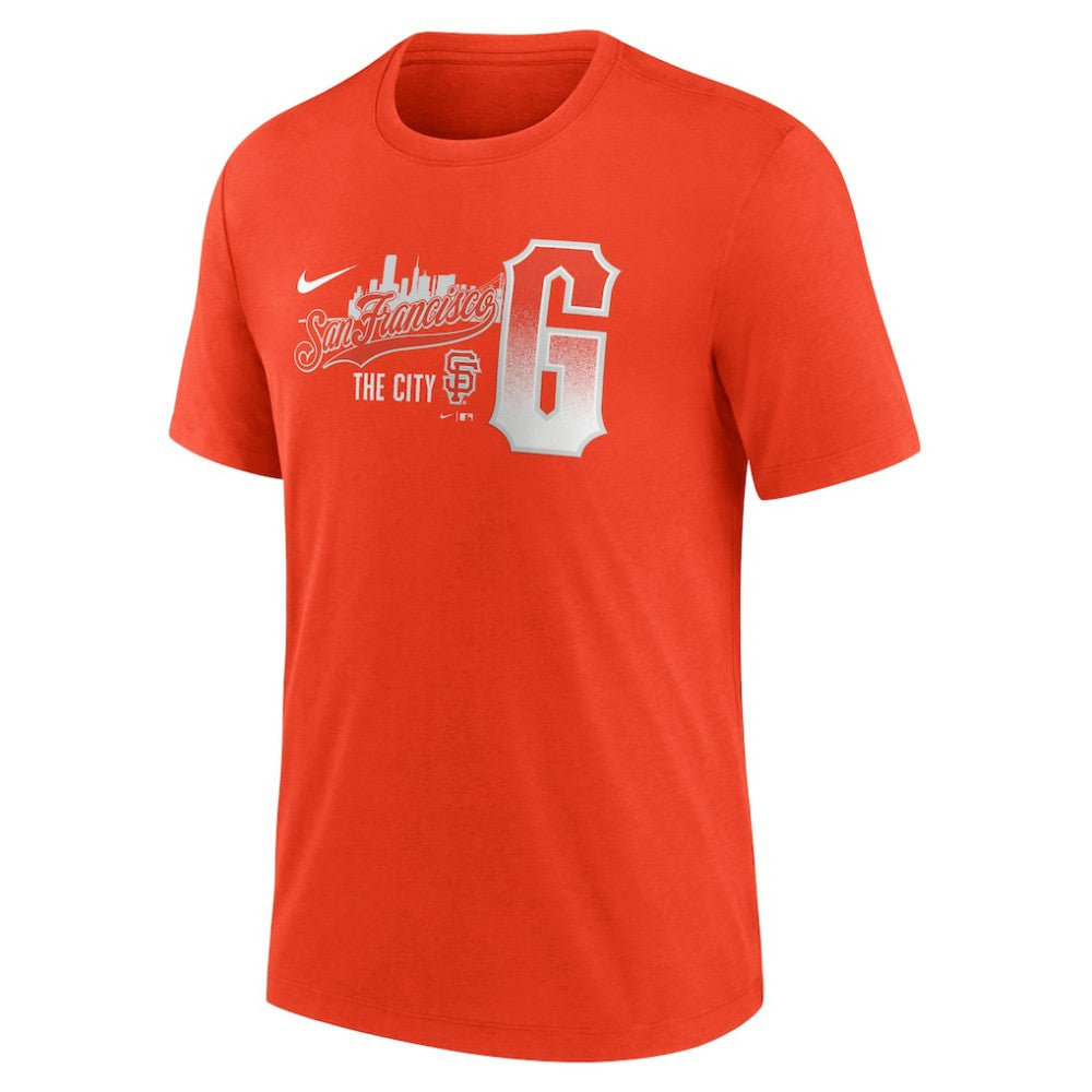 San Francisco Giants City Connect Tri-Blend T-Shirt Orange
