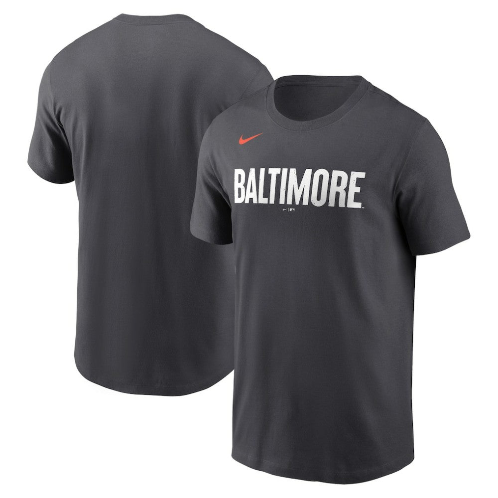 Baltimore Orioles City Connect Wordmark T-Shirt Black