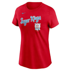 Miami Marlins Women's City Connect Wordmark T-Shirt Red