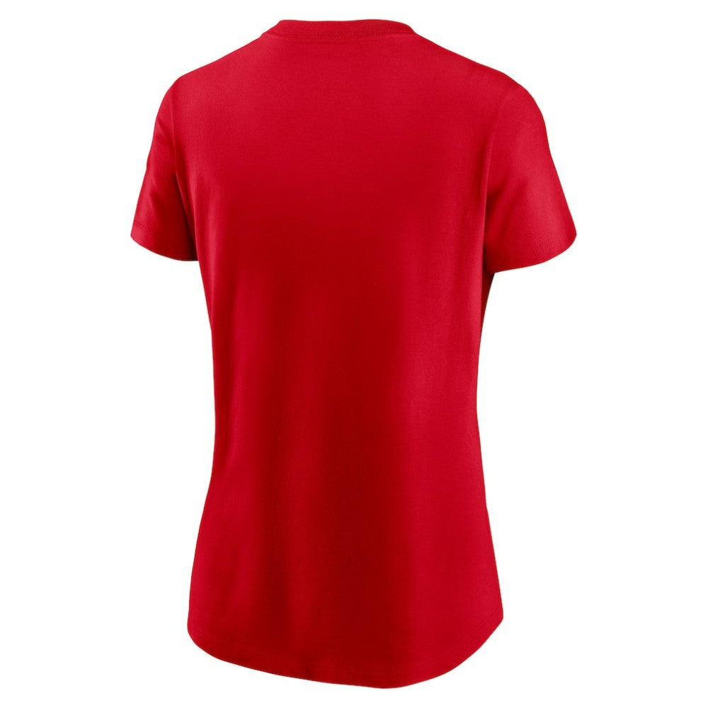 Miami Marlins Women's City Connect Wordmark T-Shirt Red