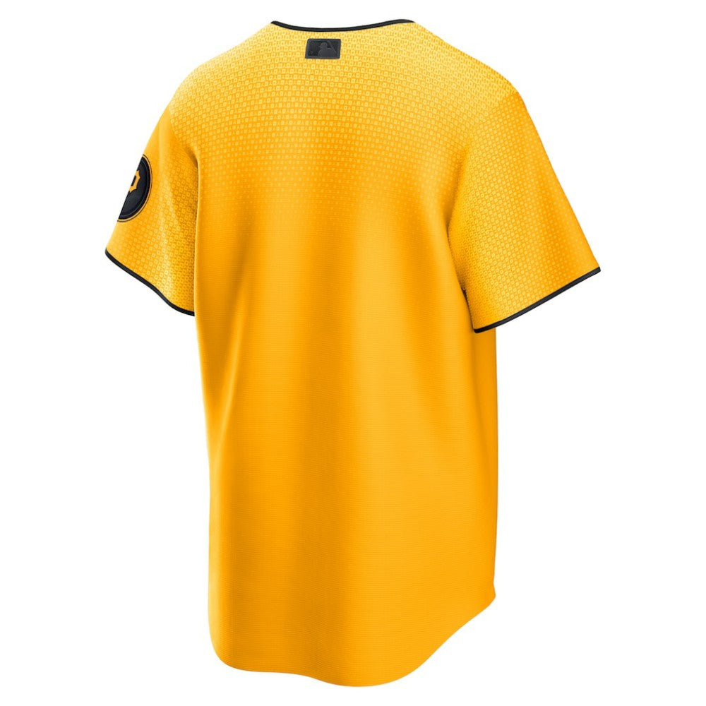 Pittsburgh Pirates City Connect Replica Jersey Gold