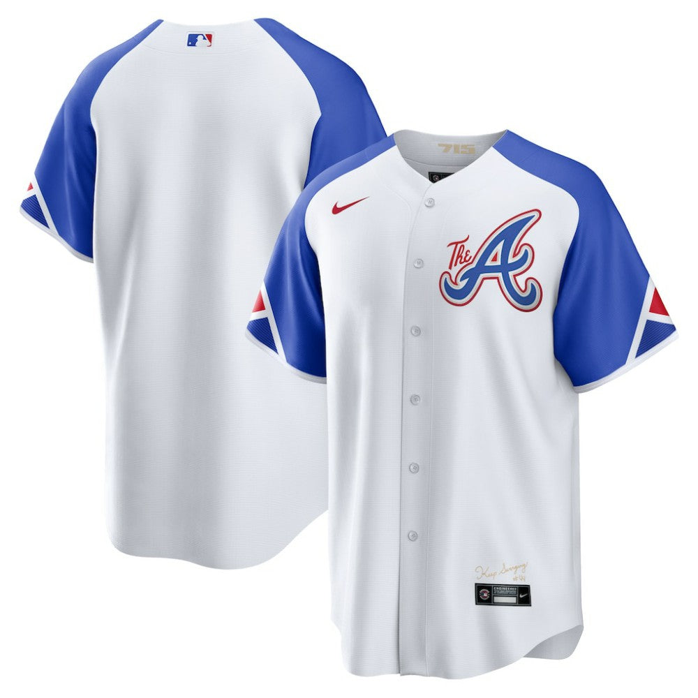 Atlanta Braves 2023 City Connect Replica Jersey White