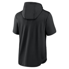 Chicago White Sox City Connect Short Sleeve Pullover Hoodie Black