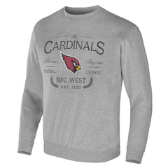 Arizona Cardinals NFL x Darius Rucker Collection Pullover Sweatshirt - Heather Gray for sale