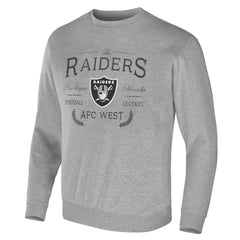 Las Vegas Raiders NFL x Darius Rucker Collection Pullover Sweatshirt - Heather Gray discount