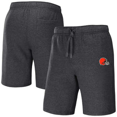 Cleveland Browns NFL x Darius Rucker Collection Logo Shorts - Heather Charcoal discount