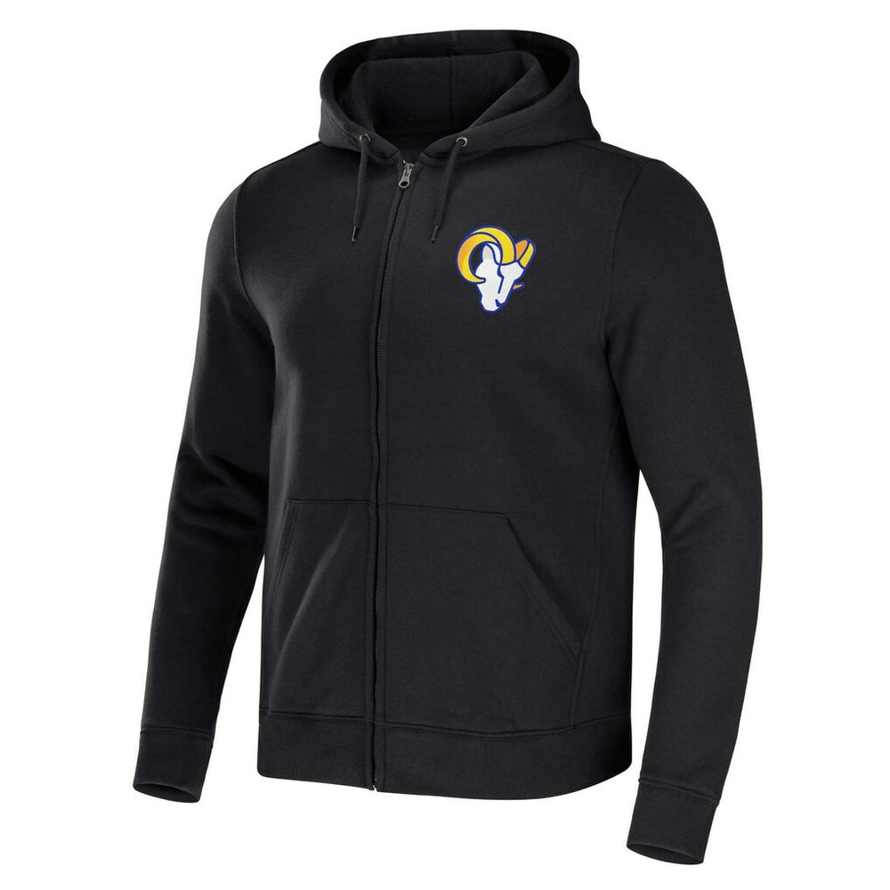 Los Angeles Rams NFL x Darius Rucker Collection Rocker Full-Zip Hoodie - Black cheap