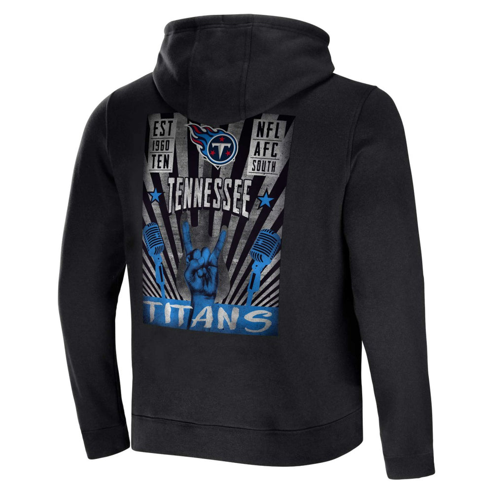 Tennessee Titans NFL x Darius Rucker Collection Rocker Full-Zip Hoodie - Black for sale