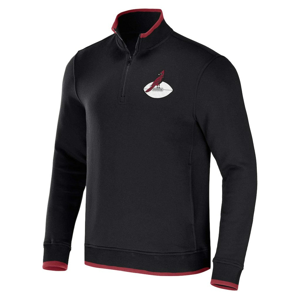 Arizona Cardinals NFL x Darius Rucker Collection Logo Quarter-Zip Top - Black for sale