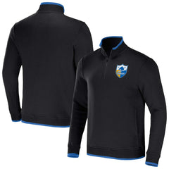 Los Angeles Chargers NFL x Darius Rucker Collection Logo Quarter-Zip Top - Black sale
