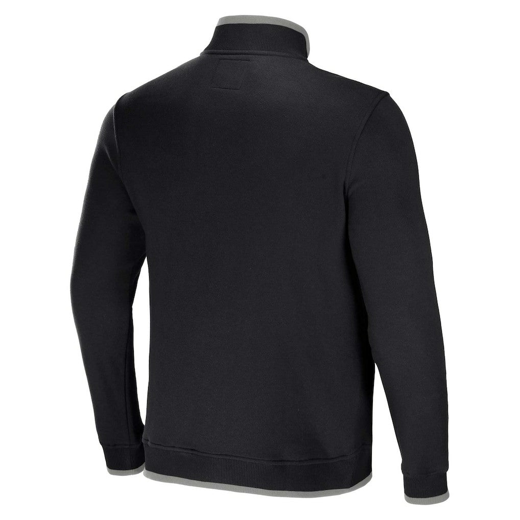 Las Vegas Raiders NFL x Darius Rucker Collection Logo Quarter-Zip Top - Black online