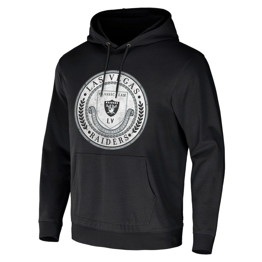 Las Vegas Raiders NFL x Darius Rucker Collection Washed Pullover Hoodie - Black outlet