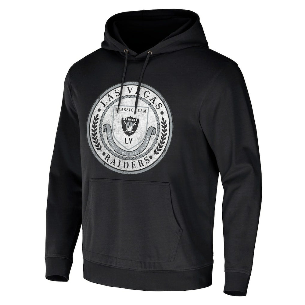 Las Vegas Raiders NFL x Darius Rucker Collection Washed Pullover Hoodie - Black outlet