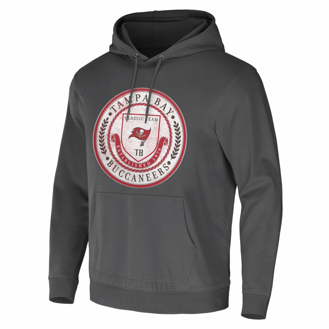 Tampa Bay Buccaneers NFL x Darius Rucker Collection Washed Pullover Hoodie - Charcoal cheap