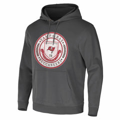 Tampa Bay Buccaneers NFL x Darius Rucker Collection Washed Pullover Hoodie - Charcoal cheap