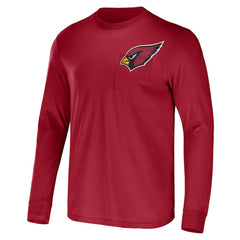 Arizona Cardinals NFL x Darius Rucker Collection Team Long Sleeve Pocket T-Shirt - Cardinal online