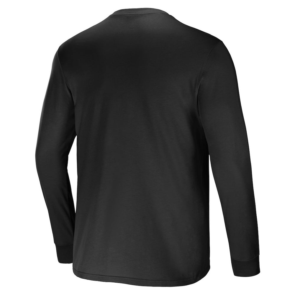 Carolina Panthers NFL x Darius Rucker Collection Team Long Sleeve Pocket T-Shirt - Black sale