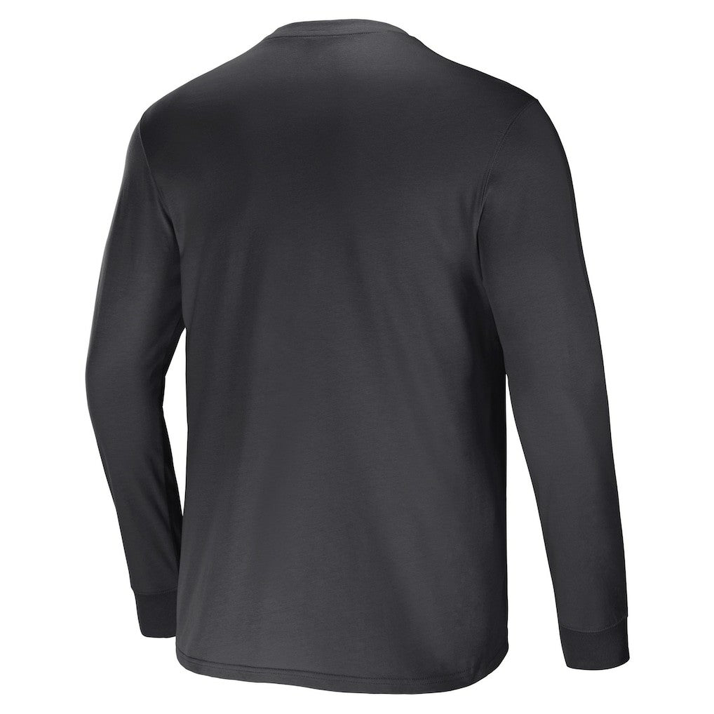 Pittsburgh Steelers NFL x Darius Rucker Collection Team Long Sleeve Pocket T-Shirt - Black for sale