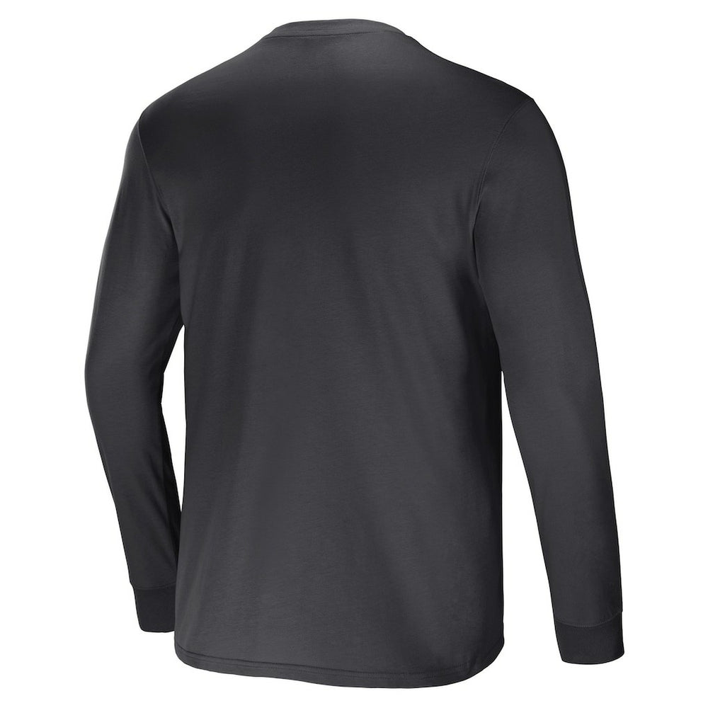 Pittsburgh Steelers NFL x Darius Rucker Collection Team Long Sleeve Pocket T-Shirt - Black for sale