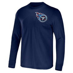 Tennessee Titans NFL x Darius Rucker Collection Team Long Sleeve Pocket T-Shirt - Navy outlet